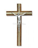 Kríž: drevený s lištou - 25 cm