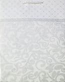 Darčeková taška: ornamenty - biela (B)