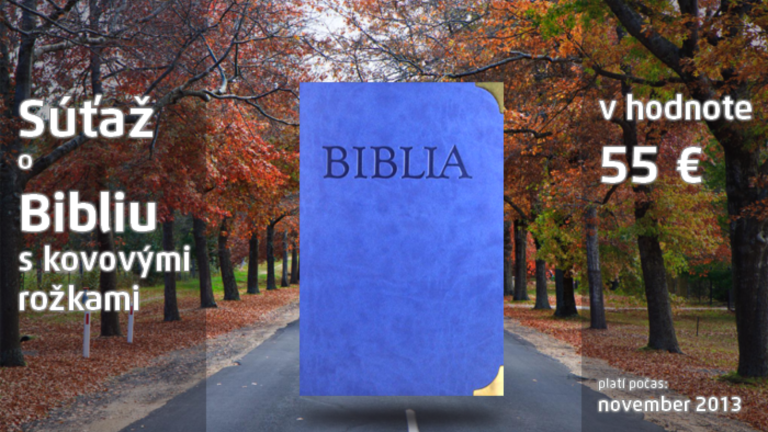 Súťaž o Bibliu s kovovými rožkami