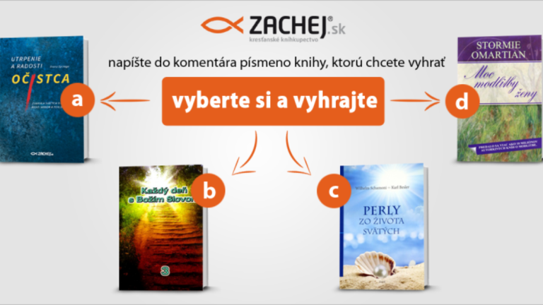 Súťaž o knihy (očistec, Božie Slovo, svätci, pre ženy)