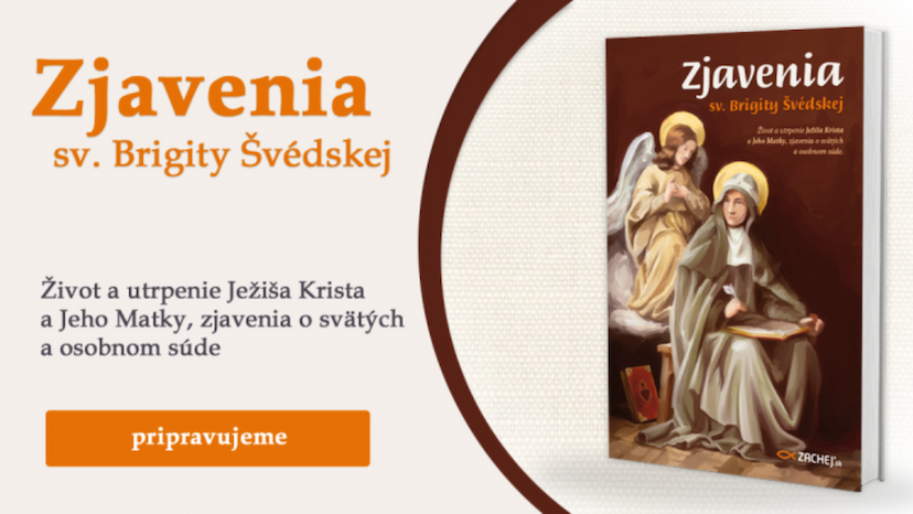 Zachej.sk pripravuje novú knihu:  Zjavenia sv. Brigity Švédskej