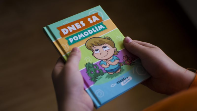 Predstavujeme ďalšiu detskú knižku: Dnes sa pomodlím