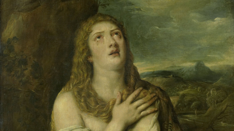 Púšť Márie Magdalény: Ľútosť