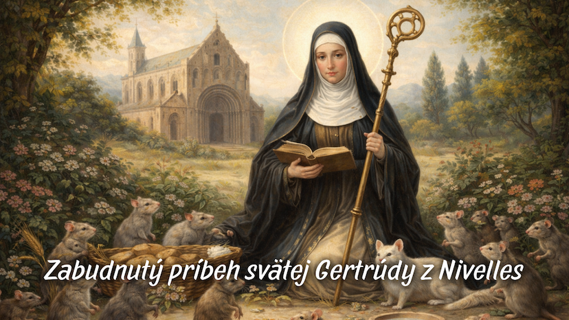 Zabudnutý príbeh svätej Gertrúdy z Nivelles