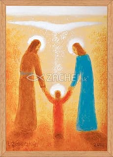 Obraz v ráme: Svätá rodina (20x30)