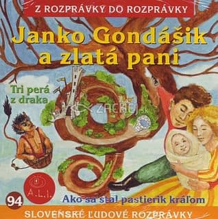 CD - Janko Gondášik a zlatá pani