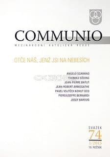 Communio 1/2015 - Mezinárodní katolická revue. 19. ročník - svazek 74