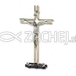 Kríž: kovový, na postavenie (CLB 157-D)