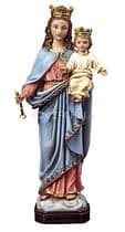 Socha: Panna Mária, Pomocnica kresťanov - 30 cm