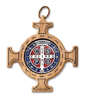 Kríž: Benediktínsky, drevený (PG 279)