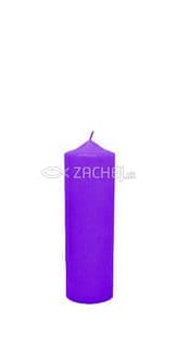 Sviečka: kostolná - fialová (250g)