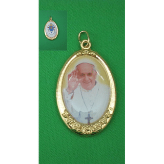 Medailón: Sv. Otec František (G296-D)