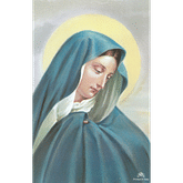 Obrázok smútočný: Sedembolestná Panna Mária