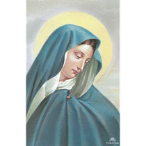 Obrázok smútočný: Sedembolestná Panna Mária