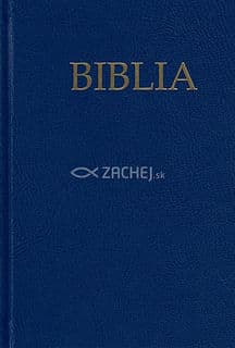 Evanjelická Biblia (modrá)
