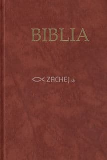 Evanjelická Biblia (hnedá)