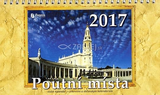 Kalendář 2017 (český) - Poutní místa