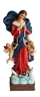 Socha: Panna Mária rozväzujúca uzly - 30 cm