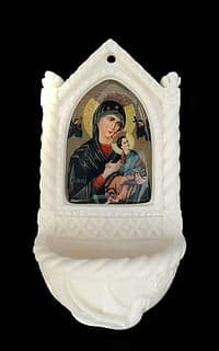 Svätenička: Matka ustavičnej pomoci - alabaster (606-2)