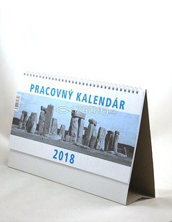Kalendár 2018 pracovný veľký (stolový)