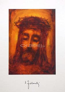 Pozdrav: Kristus s tŕňovou korunou - bez textu