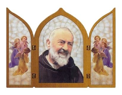 Triptych: Páter Pio (1124/S0071)