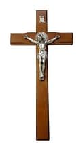 Kríž: drevený s Benediktískou medailou (KVZ004)