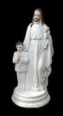 Soška: Ježiš s chlapcom - 14 cm