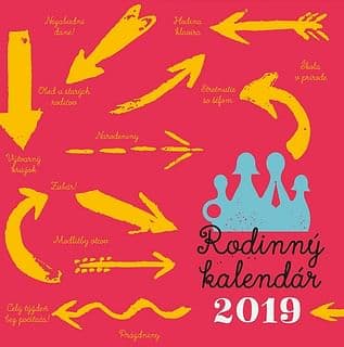 Kalendár: rodinný, nástenný - 2019 (SSV)