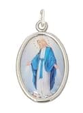 Medailón: Panna Mária Zázračná medaila, farebný