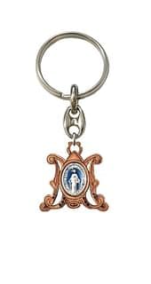 Kľúčenka: Panna Mária Zázračná medaila, drevená