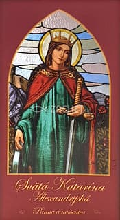 Svätá Katarína Alexandrijská - Panna a mučenica