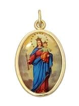 Medailón: Panna Mária Kráľovná