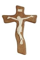 Kríž: drevený, tmavý - 23 cm