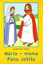 Omaľovánka - Mária, mama Pána Ježiša
