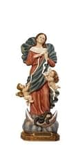 Soška: Panna Mária rozväzujúca uzly - 14,5 cm