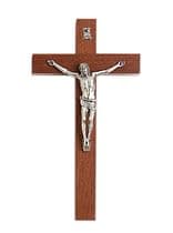 Kríž: drevený - tmavý, 20 cm