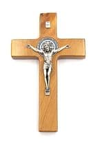 Kríž: Benediktínsky, drevený - bledý