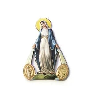 Magnetka: Panna Mária Zázračná medaila - výrez