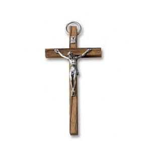Kríž: drevený - tmavý, 10 cm