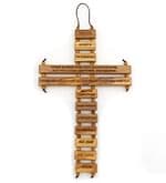 Kríž: s modlitbou Otče náš, drevený