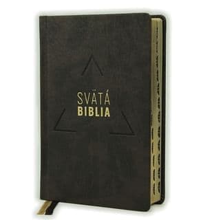 Svätá Biblia: Roháčkov preklad s indexmi - tmavohnedá