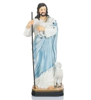Socha: Pán Ježiš Dobrý pastier - 31 cm