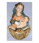 Svätenička: Panna Mária s dieťaťom - 16 cm
