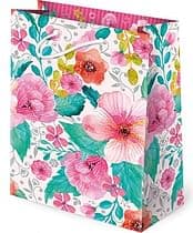 Darčeková taška: akvarelové kvety (D)