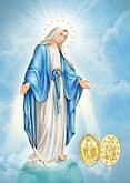 Magnetka: Panna Mária Zázračnej medaily