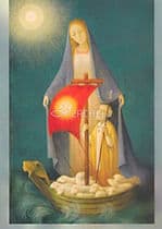 Obrázok: Modlitba za nové kňazské povolania (Panna Mária)