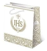 Darčeková taška: IHS a ornamenty - stredná