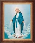 Obraz v ráme: Panna Mária Zázračná medaila (32 x 27)