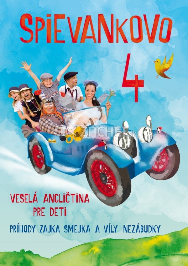 DVD: Spievankovo 4 - Veselá angličtina pre deti - Príbehy zajka Smejka a víly Nezábudky | Richard Čanaky Mária Podhradská | 11,30 € - obrázok DVD: Spievankovo 4 - Veselá angličtina pre deti - Príbehy zajka Smejka a víly Nezábudky